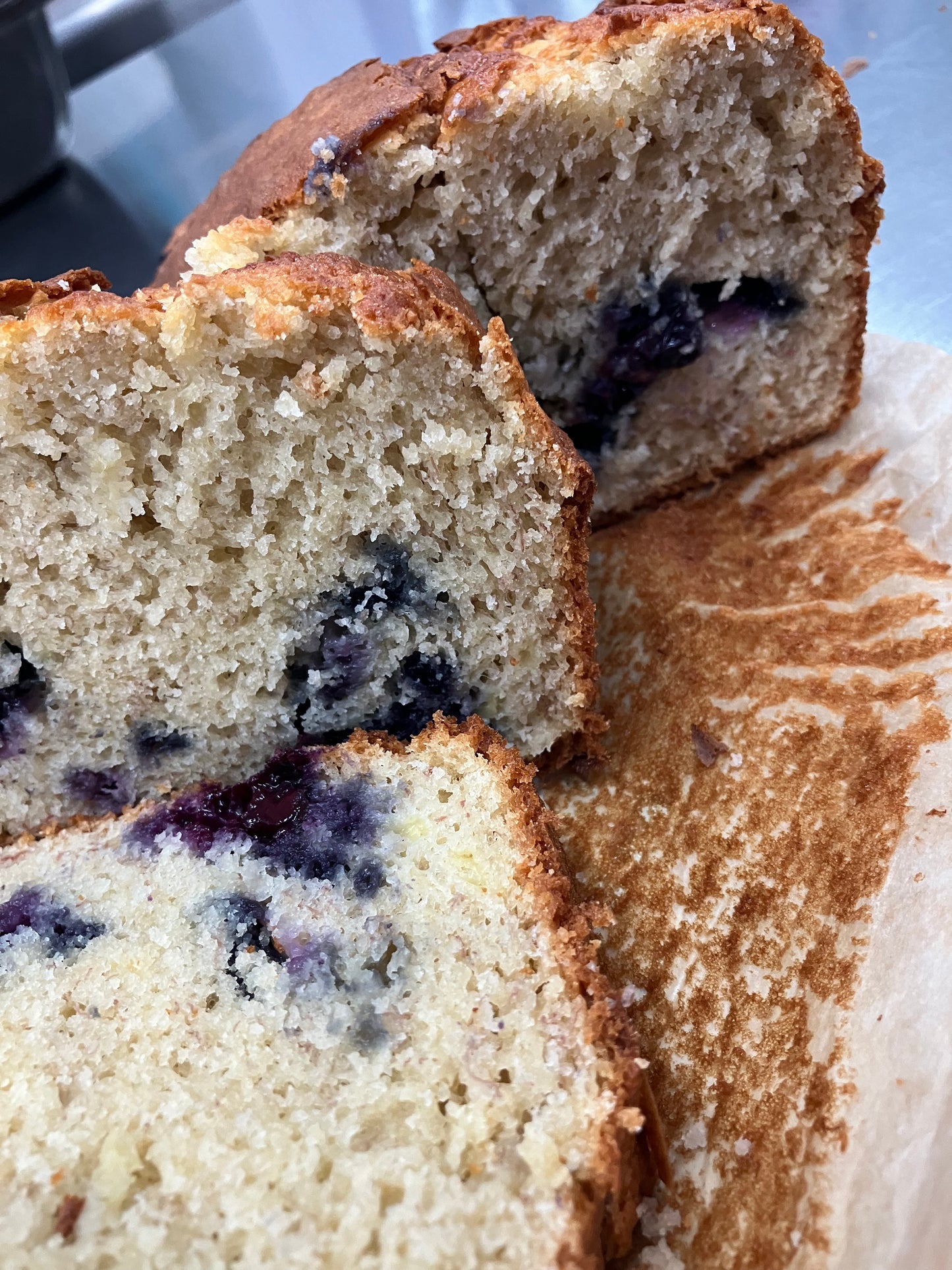 Blueberry Banana Bread