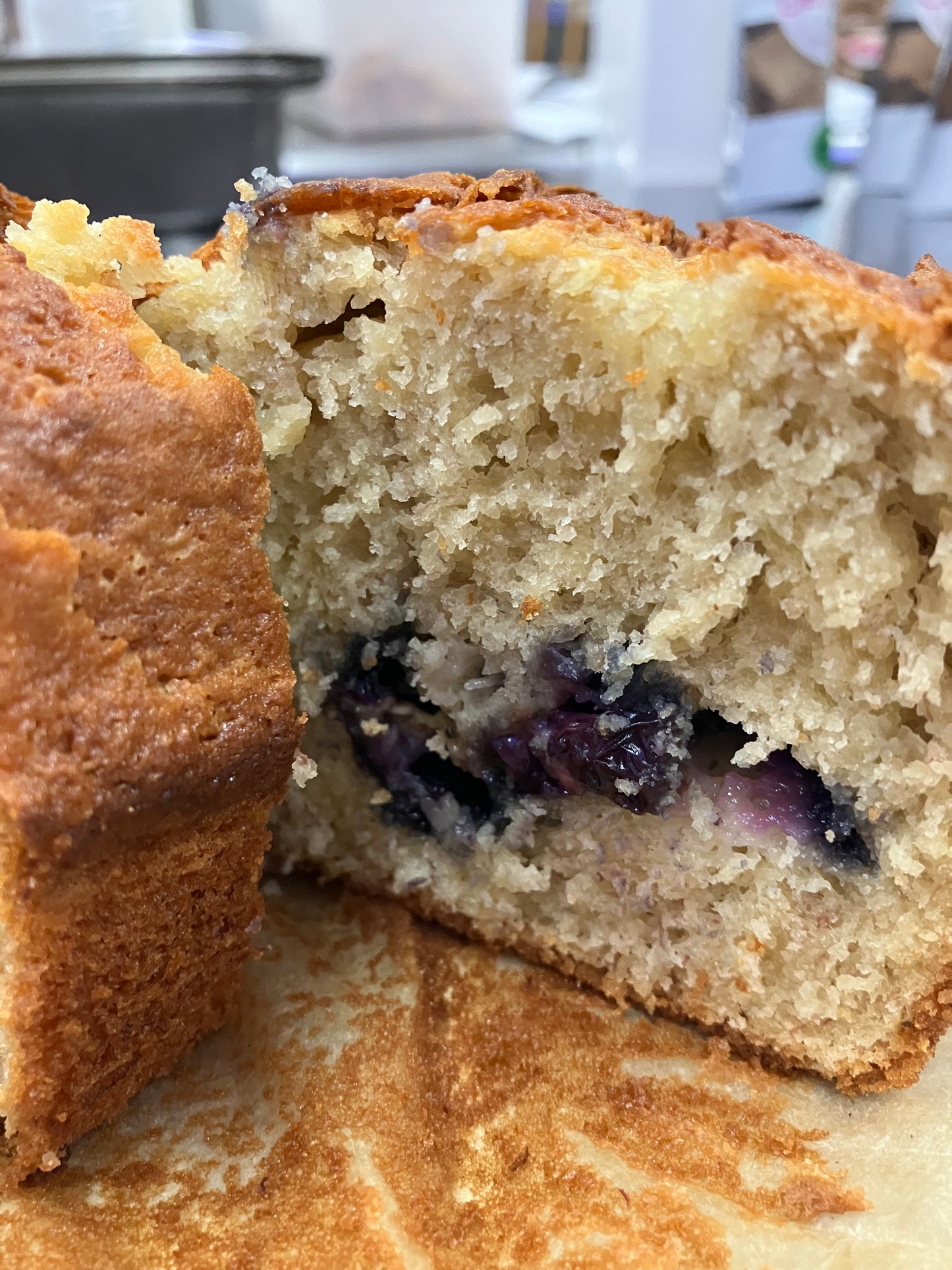 Blueberry Banana Bread